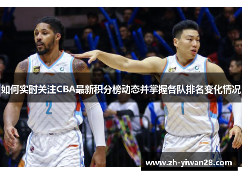 如何实时关注CBA最新积分榜动态并掌握各队排名变化情况 如何实时关注CBA最新积分榜动态并掌握各队排名变化情况