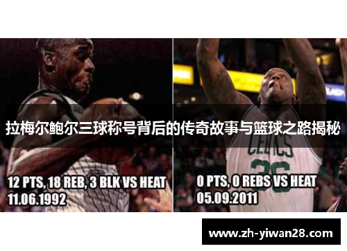 拉梅尔鲍尔三球称号背后的传奇故事与篮球之路揭秘